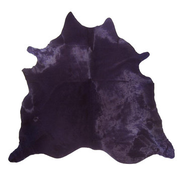 Pergamino Cowhide Rug, Purple