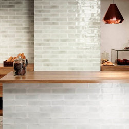 Subway Tiles with muted irregular coloured glaze - Decorative Tiles & Border Tiles