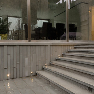 Port LED Square Wall / Floor Recessed by Edge Lighting