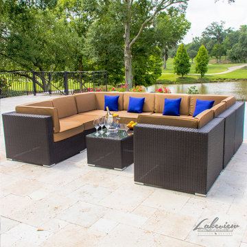 Avery Island 8-Person Sectional Set