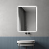 AQUADOM Image Smart Led Lighted Bathroom Mirror with Bluetooth and TV 24"x32"