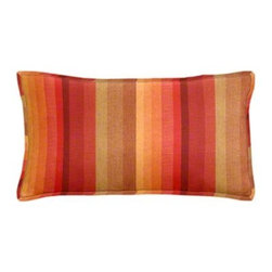 Cushion Source - Sunbrella Astoria Sunset Outdoor Lumbar Pillow Set - Outdoor Cushions And Pillows