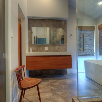 Small Bath Big on Style