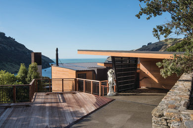 Beach style home design in Christchurch.