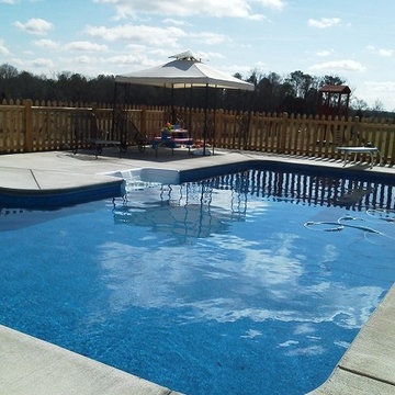 L-Shaped pool