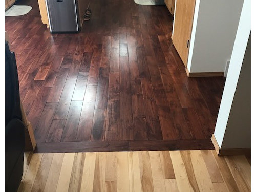 What To Do With My Two Toned Wood Flooring