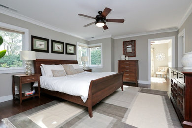 Arts and crafts bedroom photo in San Francisco