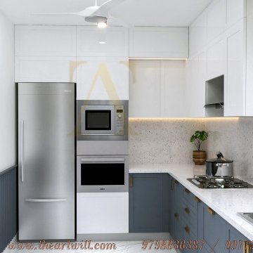 Modular kitchen design by the best interior designer in Patna