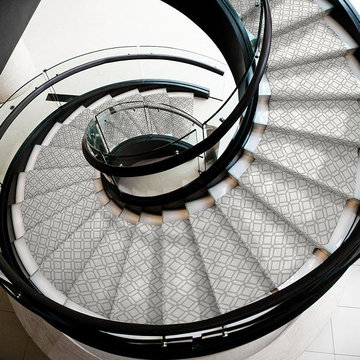 Patterned Stair Runner