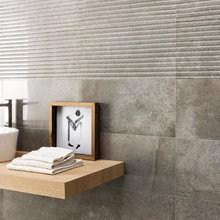bathrooms - a mish mash - flooring, ada, sinks, counters