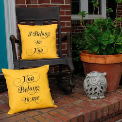 Love and Relationship Throw Pillows - Decorative Pillows