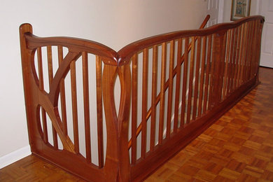 Art Nouveau Stair Railing