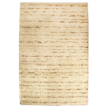 Casual Wool Rug Natural Ivory 3' X 5' Elements BERB-01