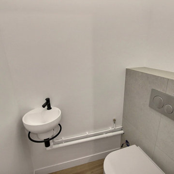 Rénovation d'une salle de douche et WC à Montreuil