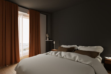Cette photo montre une chambre.