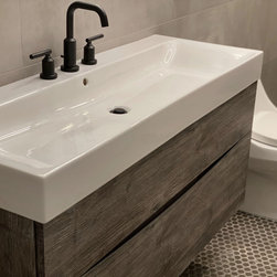 Redefining Space in a Compact Modern Bathroom - Bathroom Sink And Faucet Parts