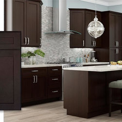 Mocha Shaker - Kitchen Cabinetry