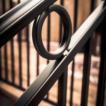 Wrought Iron Handrail System