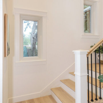 Beautiful Stairway with New Windows - Renewal by Andersen San Francisco Bay Area
