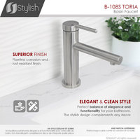 STYLISH Single Handle Modern Bathroom Faucet Basin Sink Faucet