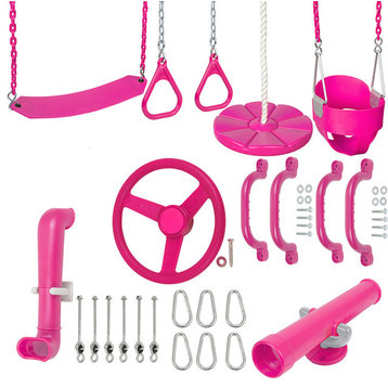 Ultimate Swing Set Toddler Kit, Pink