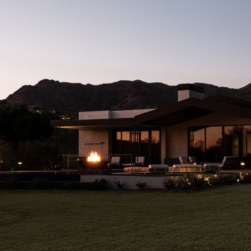 Paradise Pool and Outdoor Living Landscape on Paradise Valley