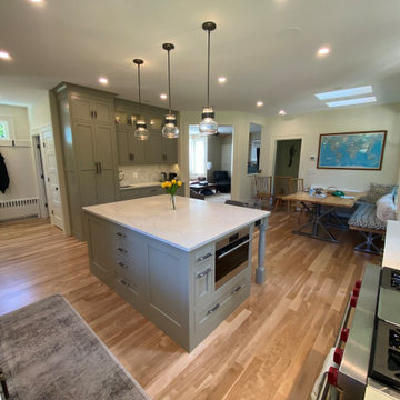 Newton Kitchen, Rear entry & Basement Stair Project