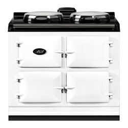 3-oven AGA Dual Control in White - Gas Ranges And Electric Ranges
