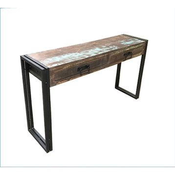 Timbergirl Old Reclaimed Wood Console Table