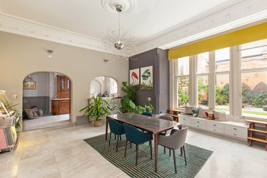 Photo of a contemporary dining room in Essex.