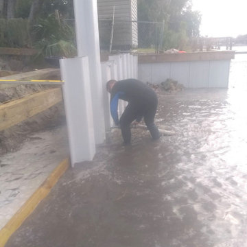 Seawall Construction in Palm Coast
