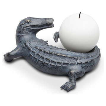 Alligator Candle Holder