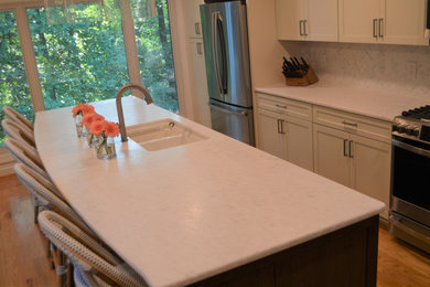 Pure Bianco Leathered Marble