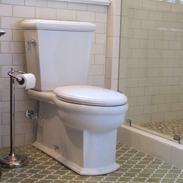 Liberty NC powder room farm house bath room