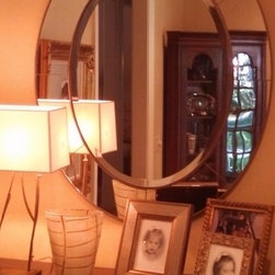 Pair of Oval Mirrors, Charlotte NC - Wall Mirrors