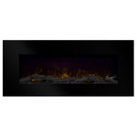 Northwest - Northwest 50" Color Changing LED Electric Fireplace, Remote, Black - Functionality and elegance come together with this NORTHWEST Electric Fireplace!                            Bring the beauty and warmth of a wall mount remote controlled electronic fireplace to your living space with this stunning Northwest 50? Black Color Changing Fireplace with energy-saving LED technology. Stay cozy and warm while enjoying a beautiful fire without the dangers of a real fireplace, instantly transforming your living room into a lap of luxury just with a touch of button.