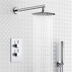 Cecilia Stainless Steel Shower Set with concealed mixer - Showerheads And Body Sprays