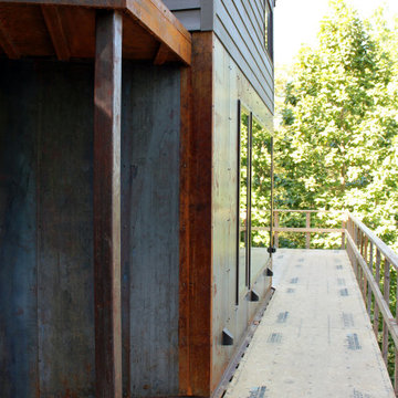Unfinished Exterior Deck