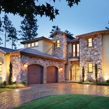 Sater Design Collection's 6786 "Ferretti" Home Plan