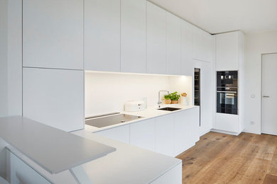 Modern kitchen in Dusseldorf.