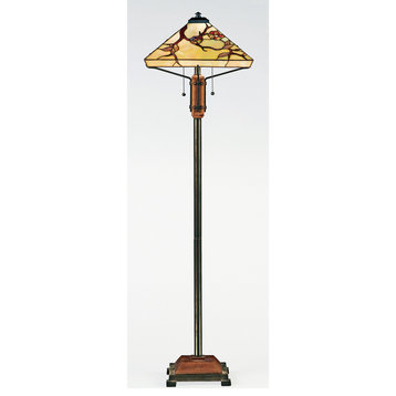 Grove Park 2-Light Floor Lamp, Multi