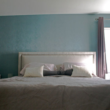 Contemporary Spa-Like Master Bedroom Makeover