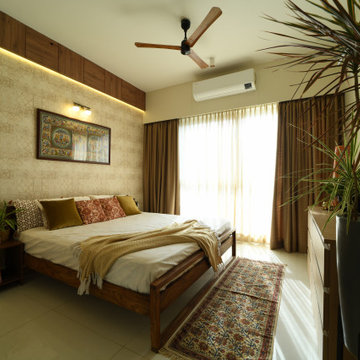 Industrial theme luxury 4 BHK apartment, Bangalore