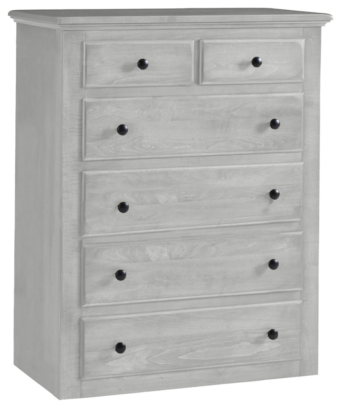 Traditional Solid Wood 6 Drawer Dresser - Traditional - Dressers - by ...