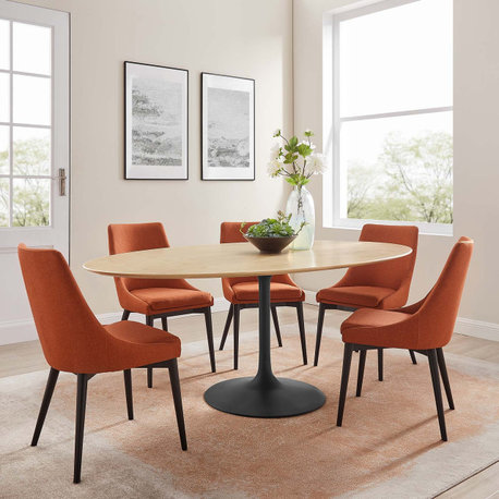 The 15 Best Oval Dining Room Tables | Houzz