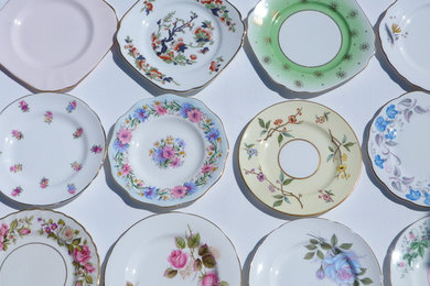 Vintage Tea Plates