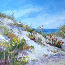 'Falsterbo Dunes' Original Oil Painting by Erin Dertner - Paintings