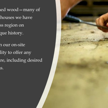 Antique wood collections to well known clients