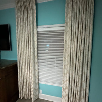 Custom work by Kim's Curtains