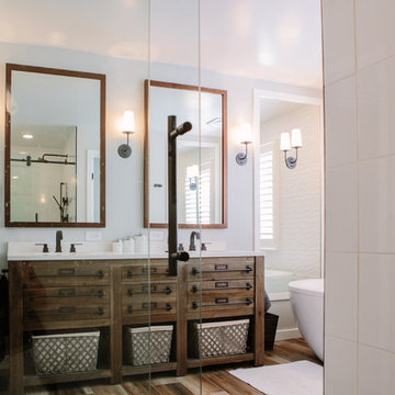 Stapleton Farmhouse Contemporary Bathroom